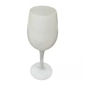 כוס יין זכוכית לבנה