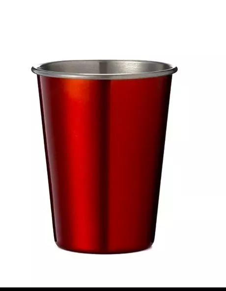 כוס נירוסטה צבע אדום